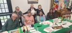 Seated L to R: Robert Smthye, Judy Salewicz, Miriam Rivera Standing L to R: Virginia Barrie, Sue Chiu